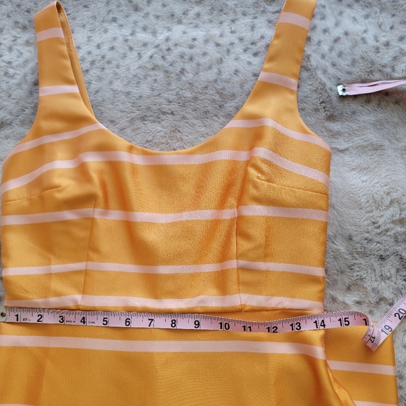 NWT J. Crew scoopneck dress in jacquard stripe, size 2 - Picture 6 of 14